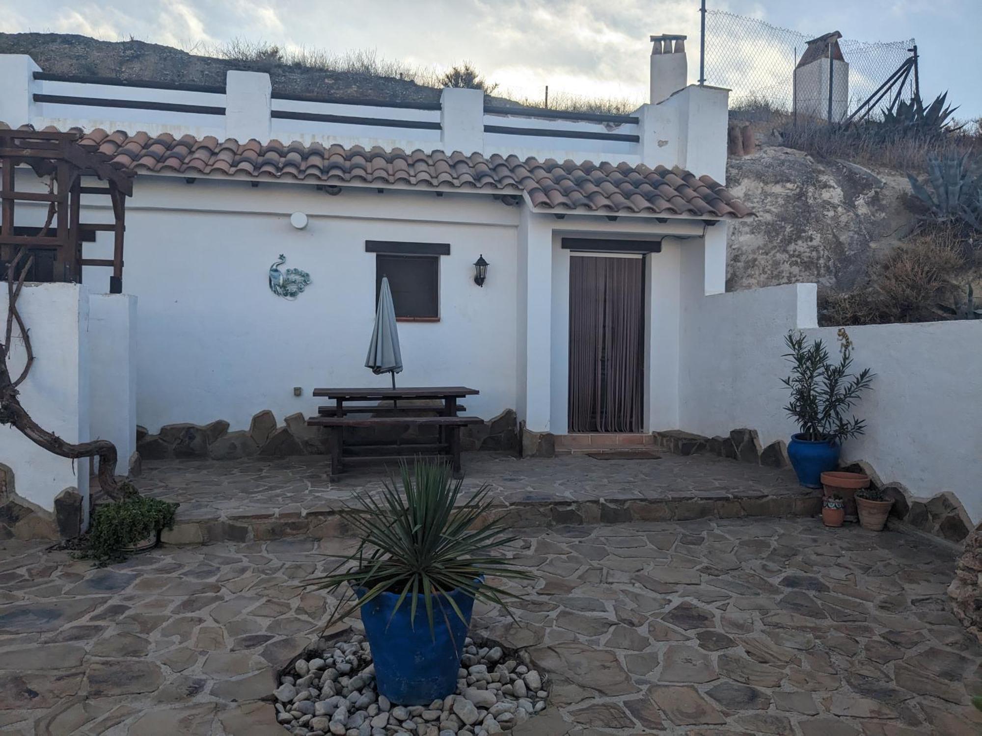 Cuevas Barrio Las Santas Huescar Exterior photo